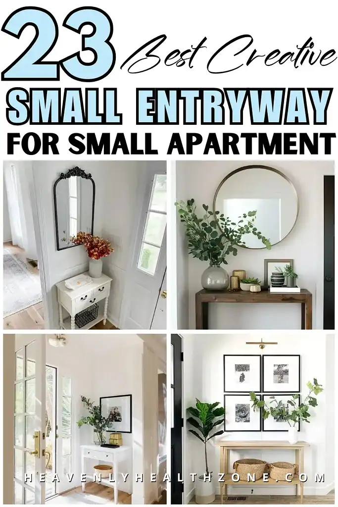 how to create a foyer in an open living room