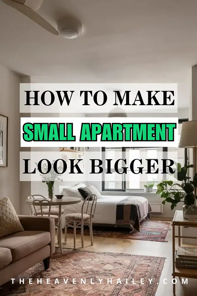 how to make a small flat feel bigger