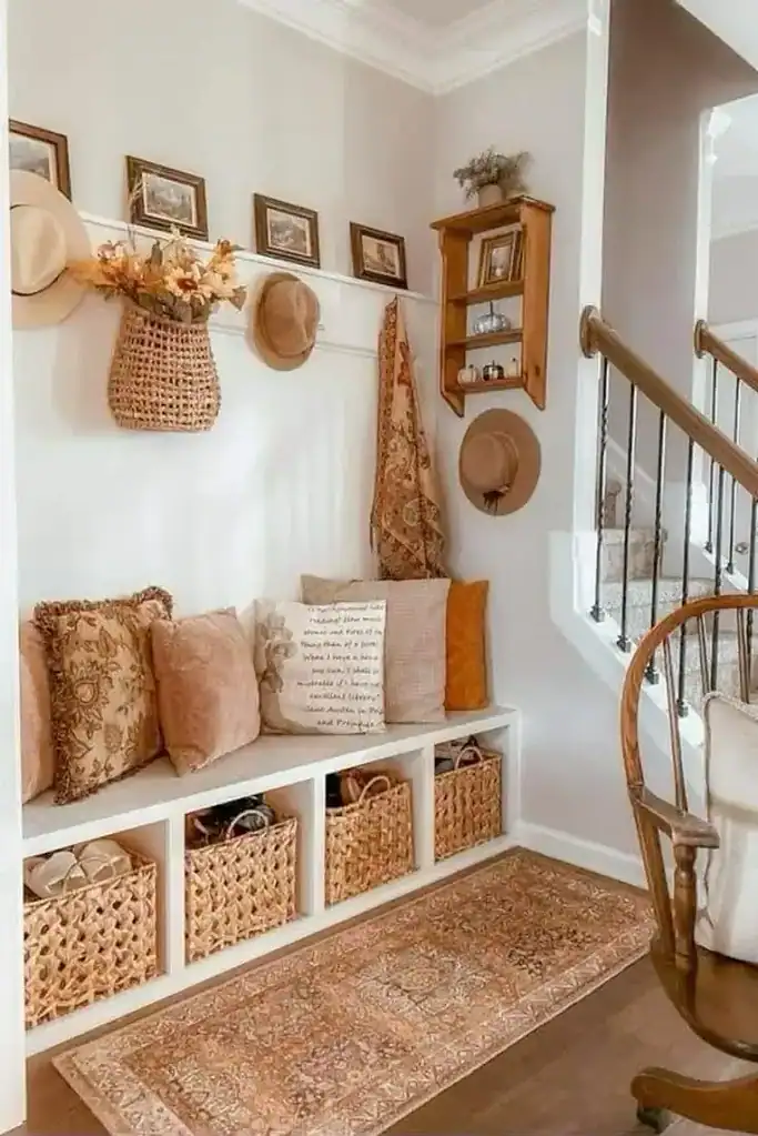 how to make an entrance door look bigger