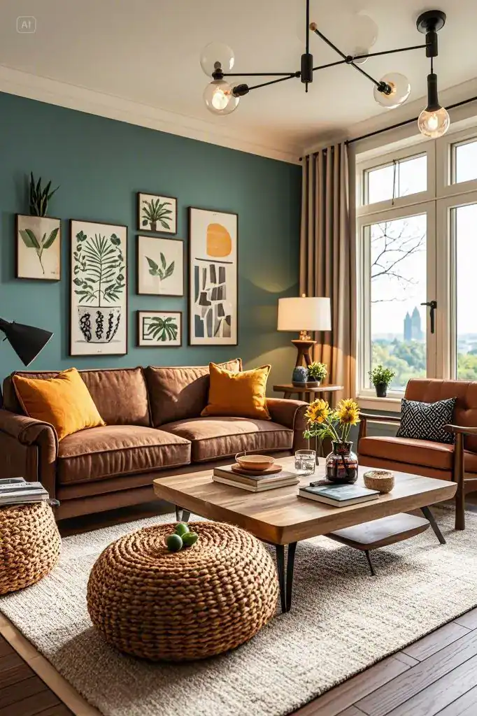 modern eclectic small apasrtment ideas