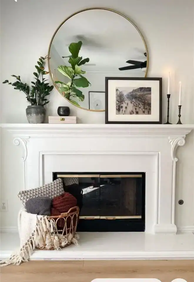 modern mantel decor ideas