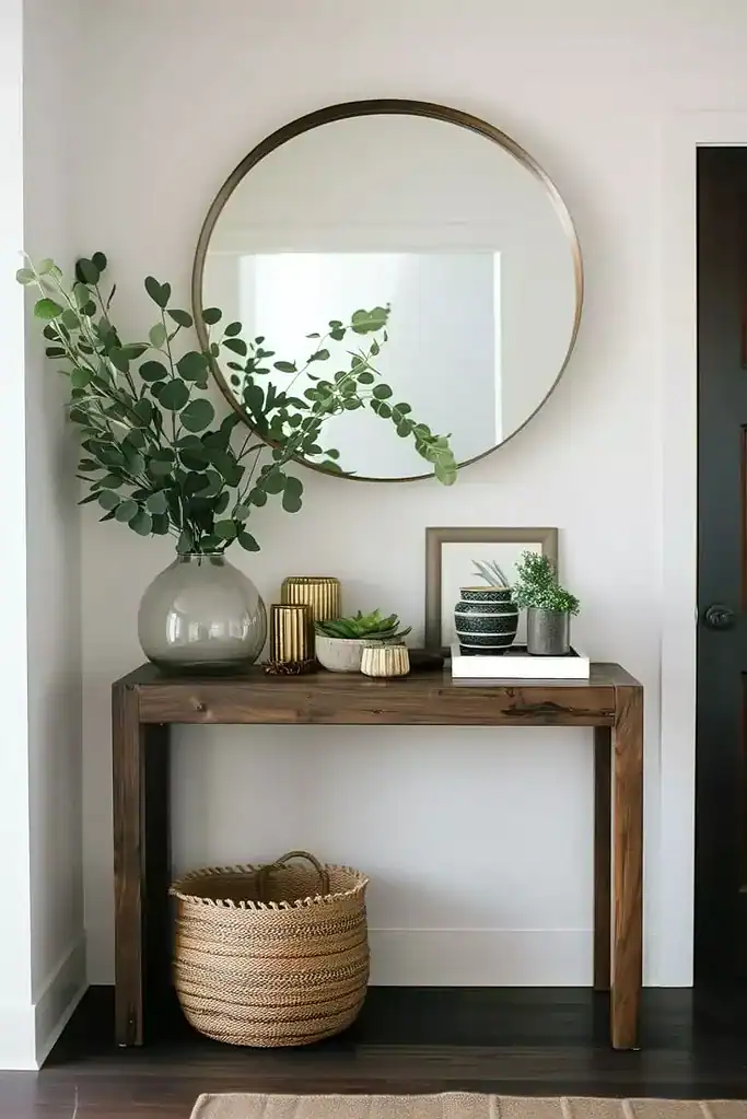 small corner entryway ideas