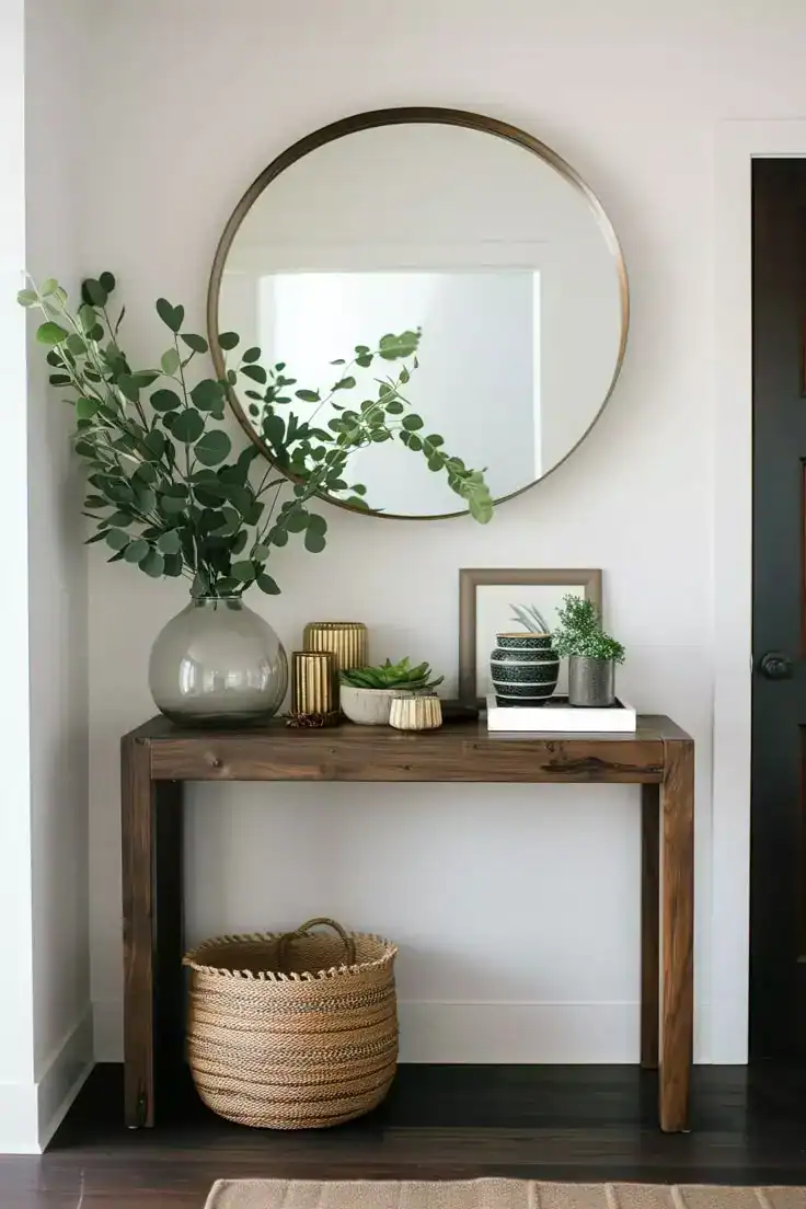 small corner entryway ideas