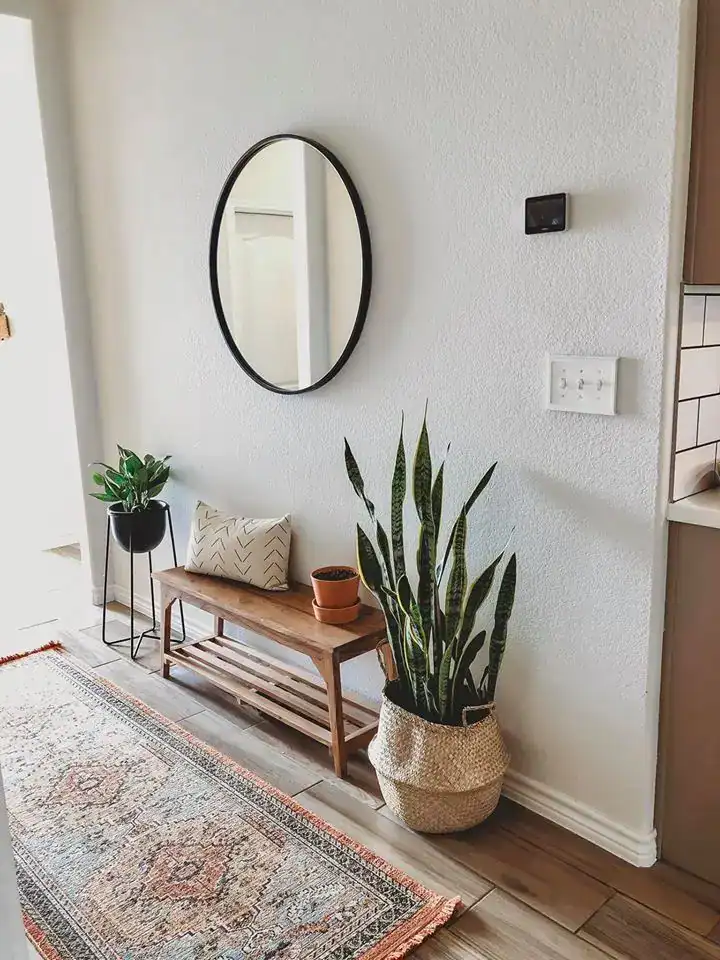 small hallway look bigger