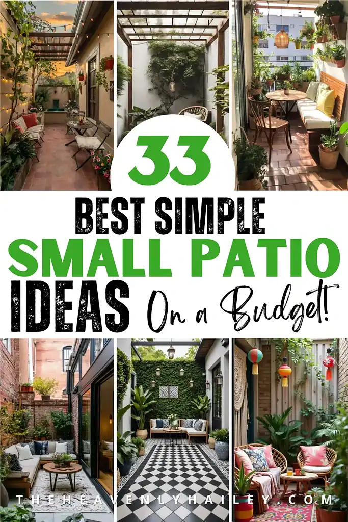 small patio ideas for small spaces