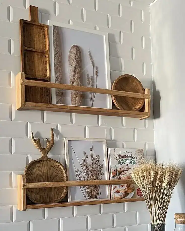 best small kitchen shelf decor ideas diy