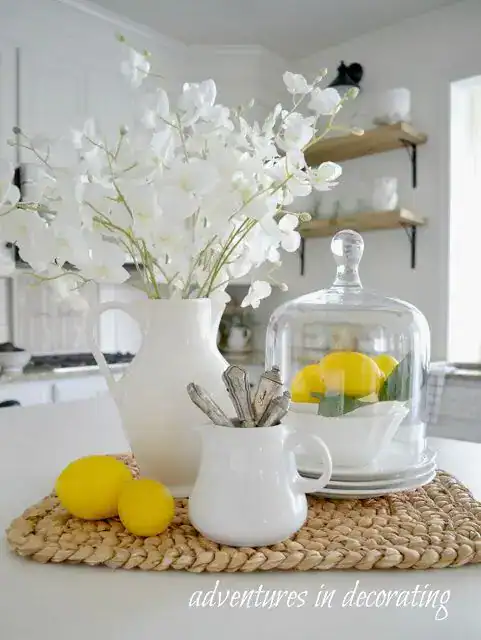 kitchen island decor ideas boho