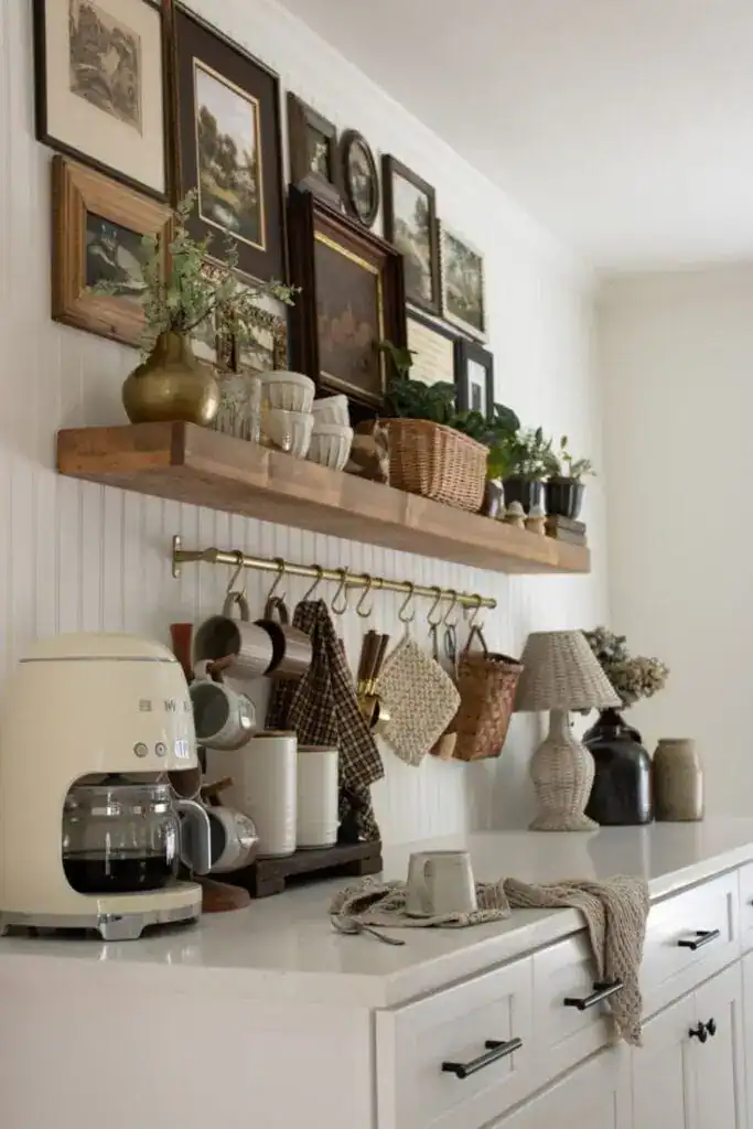 small kitchen shelf decor ideas pinterest