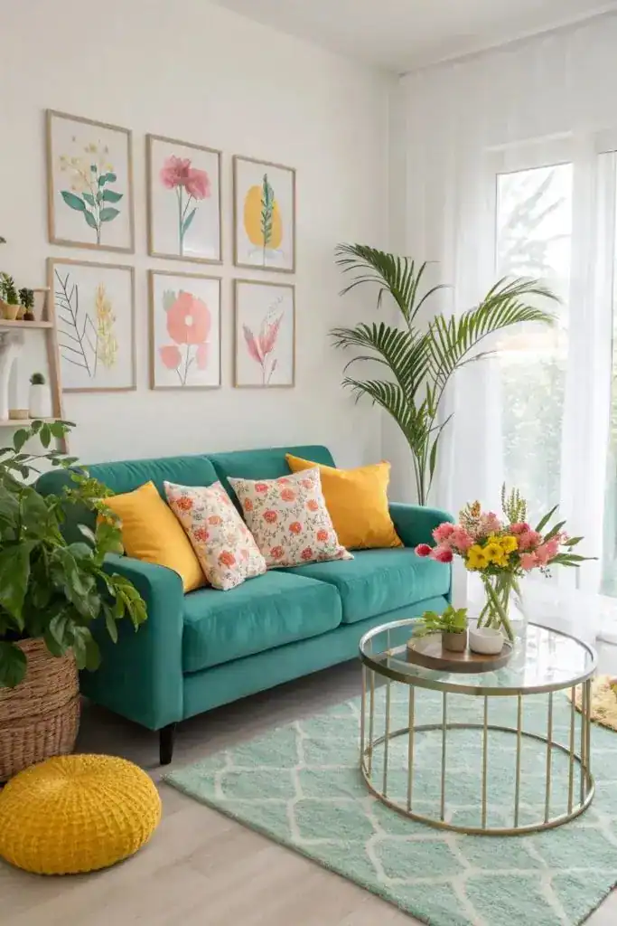 summer home decor small apartment