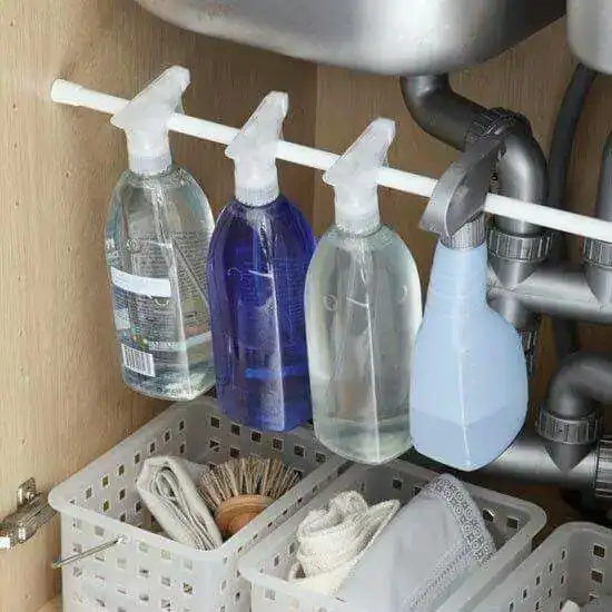 under the kitchen sink organization idas