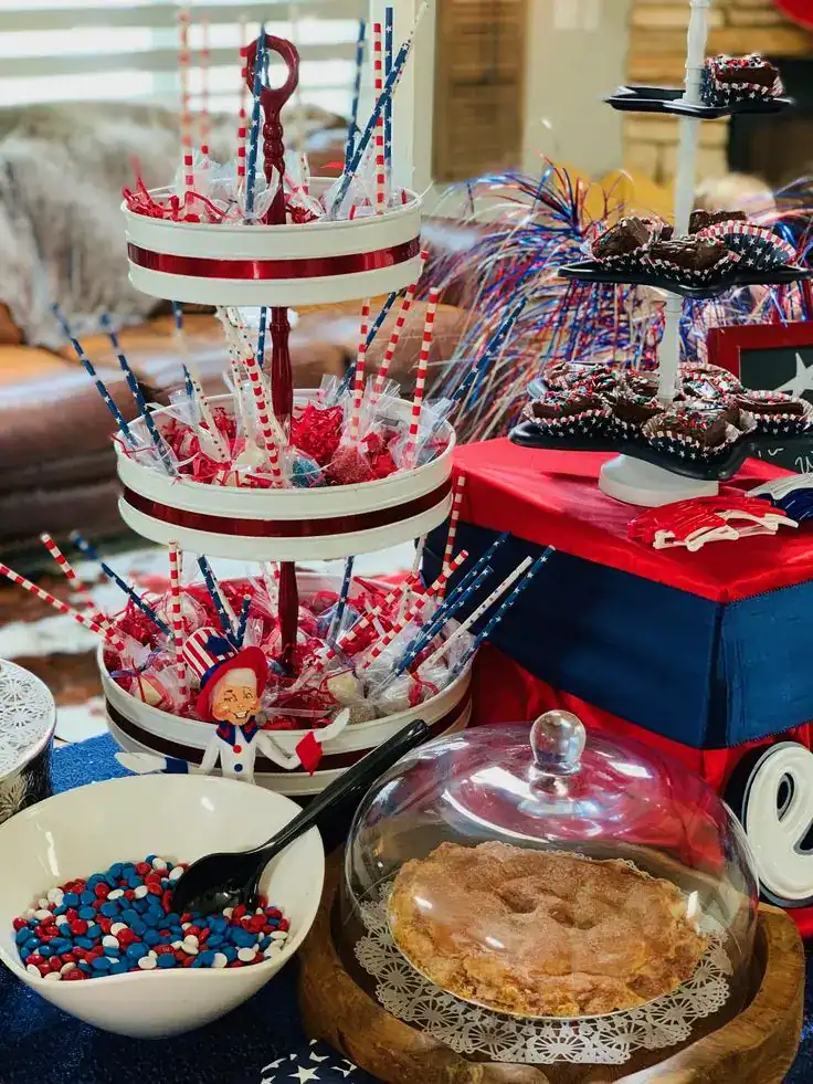 4th of July table decor 4th of July table decor