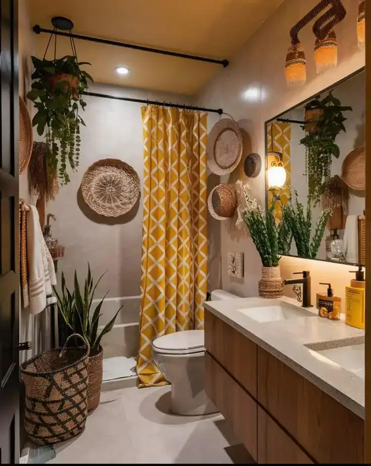 apartment bathroom wall decorating ideas