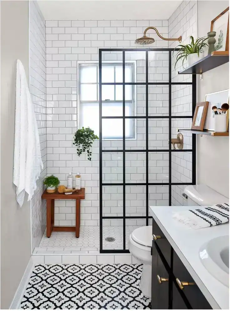 ideas for bathroom walls instead of tiles