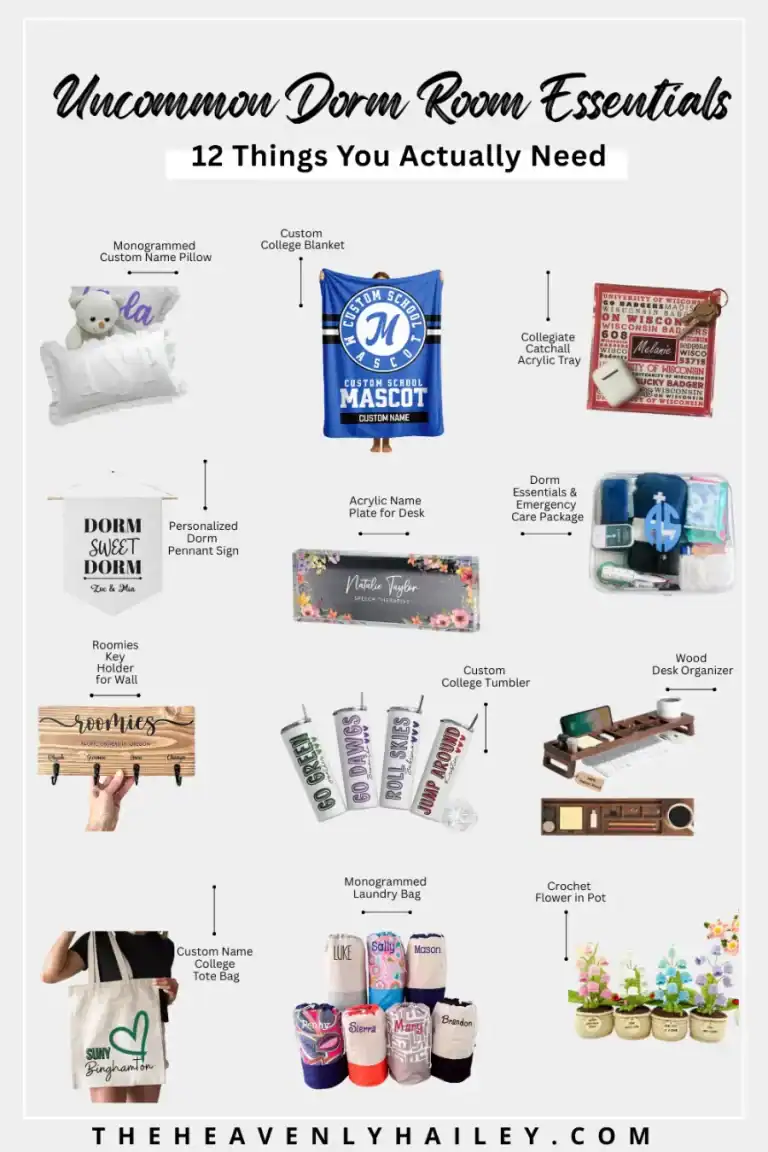12 Best Uncommon Dorm Room Essentials You Actually Need 34 best dorm room essentials