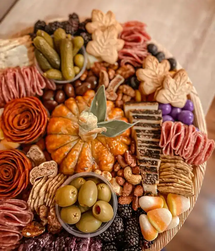 fall cheese Charcuterie Board