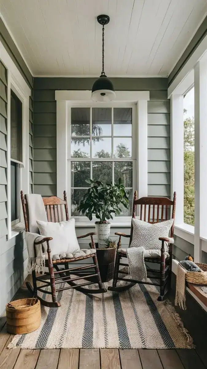 small front porch ideas for fall