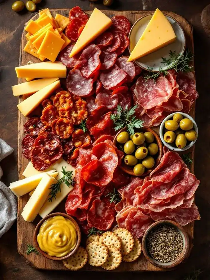 unique fall charcuterie board